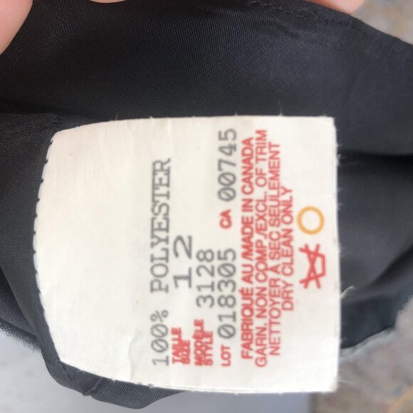 JS Collections Dress Womens 12 Metallic Maxi Evening Formal Gown Retro Shiny - Picture 7 of 16